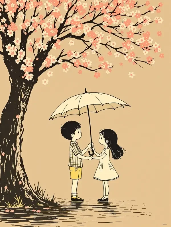 包子漫画-青梅竹马恋爱簿-漫画封面